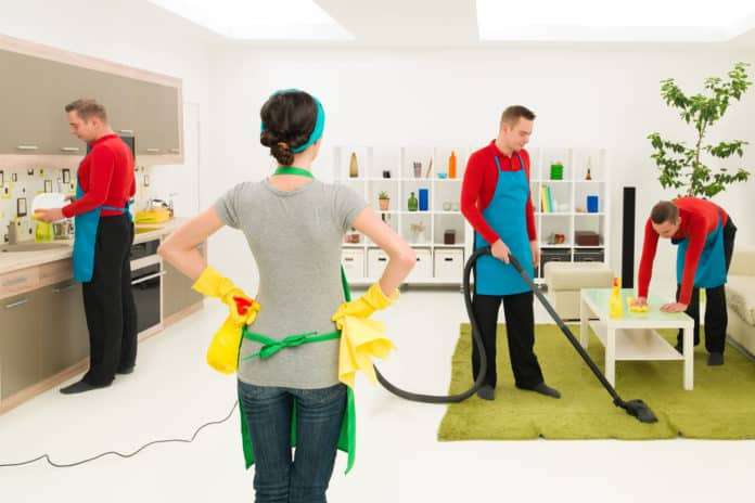 house cleaning